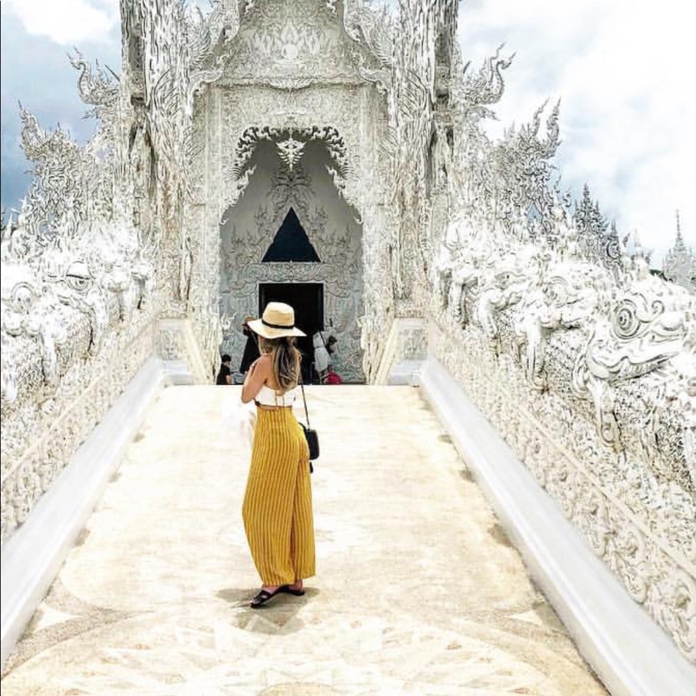 Mustard color jumpsuit